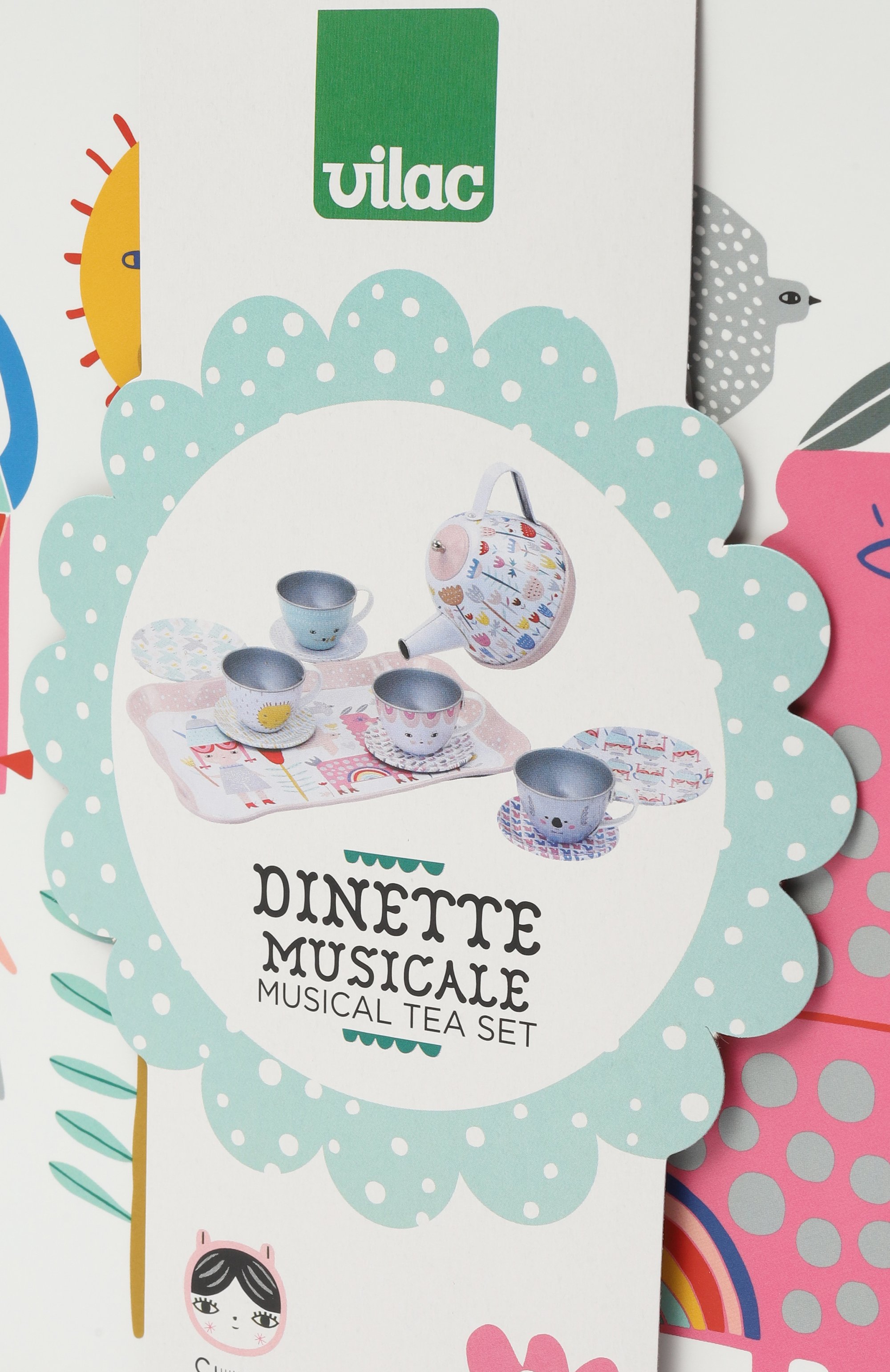 Набор музыкальный чайный сервиз VILAC, арт. 8903, фото 3