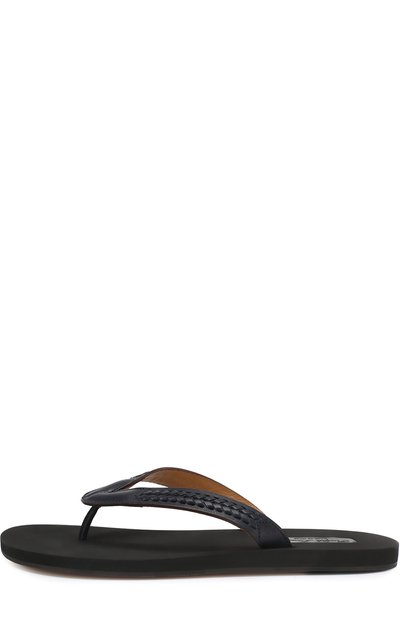 Кожаные шлепанцы с плетением RALPH LAUREN, арт. 815697994, фото 3