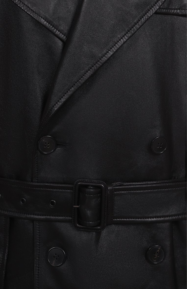 Кожаный тренч SAINT LAURENT, арт. 815241/YC2TF, фото 1