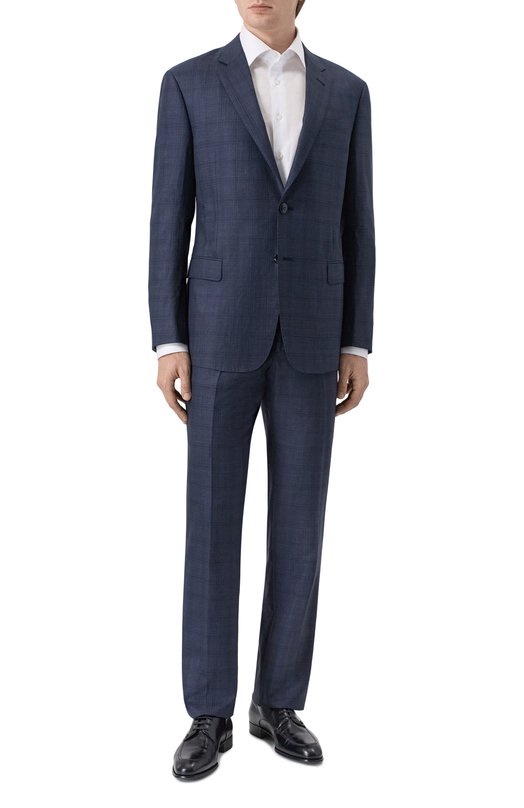Костюм из шерсти и шелка Giorgio Armani GM000344/TE20044 Синий GM000344/TE20044