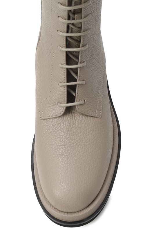 Кожаные ботинки Giorgio Armani GW001516/AF20456 Бежевый  GW001516/AF20456 Фото 6