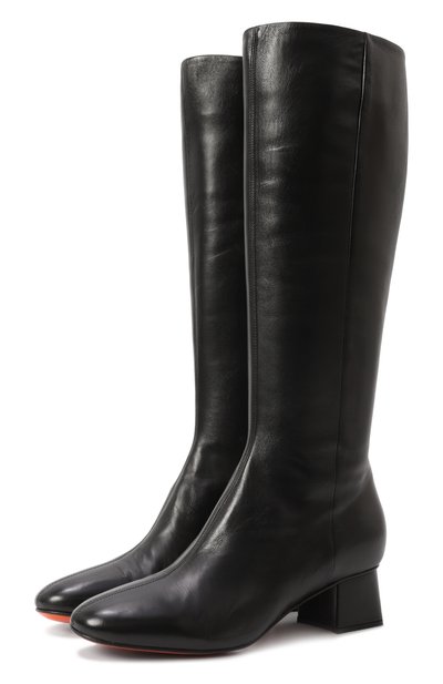 Женские кожаные сапоги SANTONI, арт. WSRG71247SX1NZZF