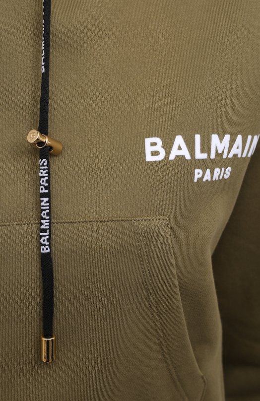 фото Хлопковое худи balmain