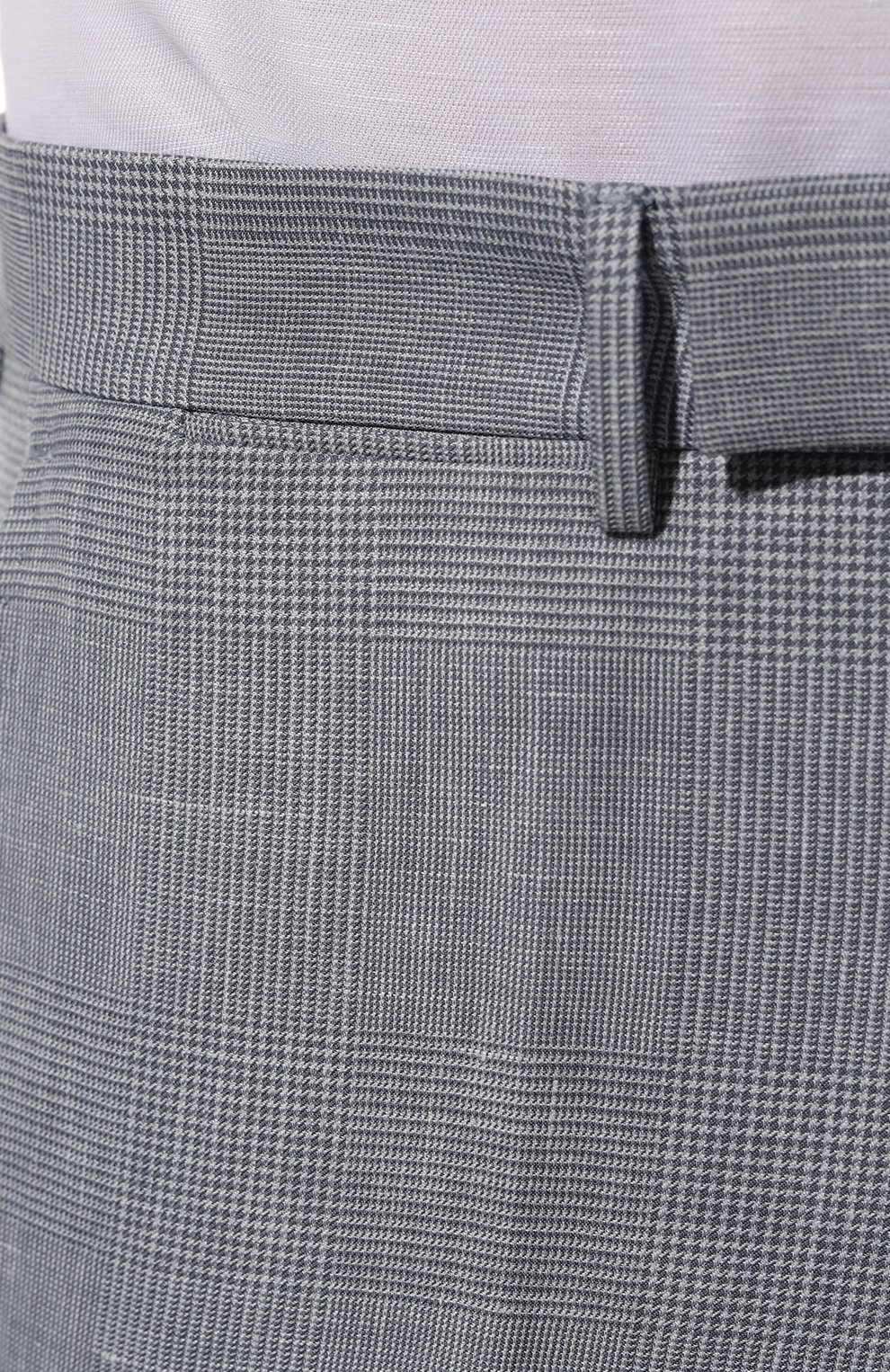 Брюки из шерсти и льна ZEGNA, арт. 749F07A7/75TB12, фото 5