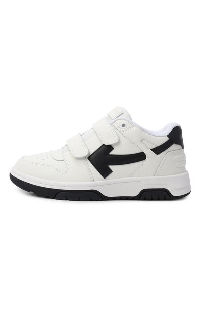 Комбинированные кеды out of office OFF-WHITE, арт. 0BIA008C99LEA002_001, фото 2