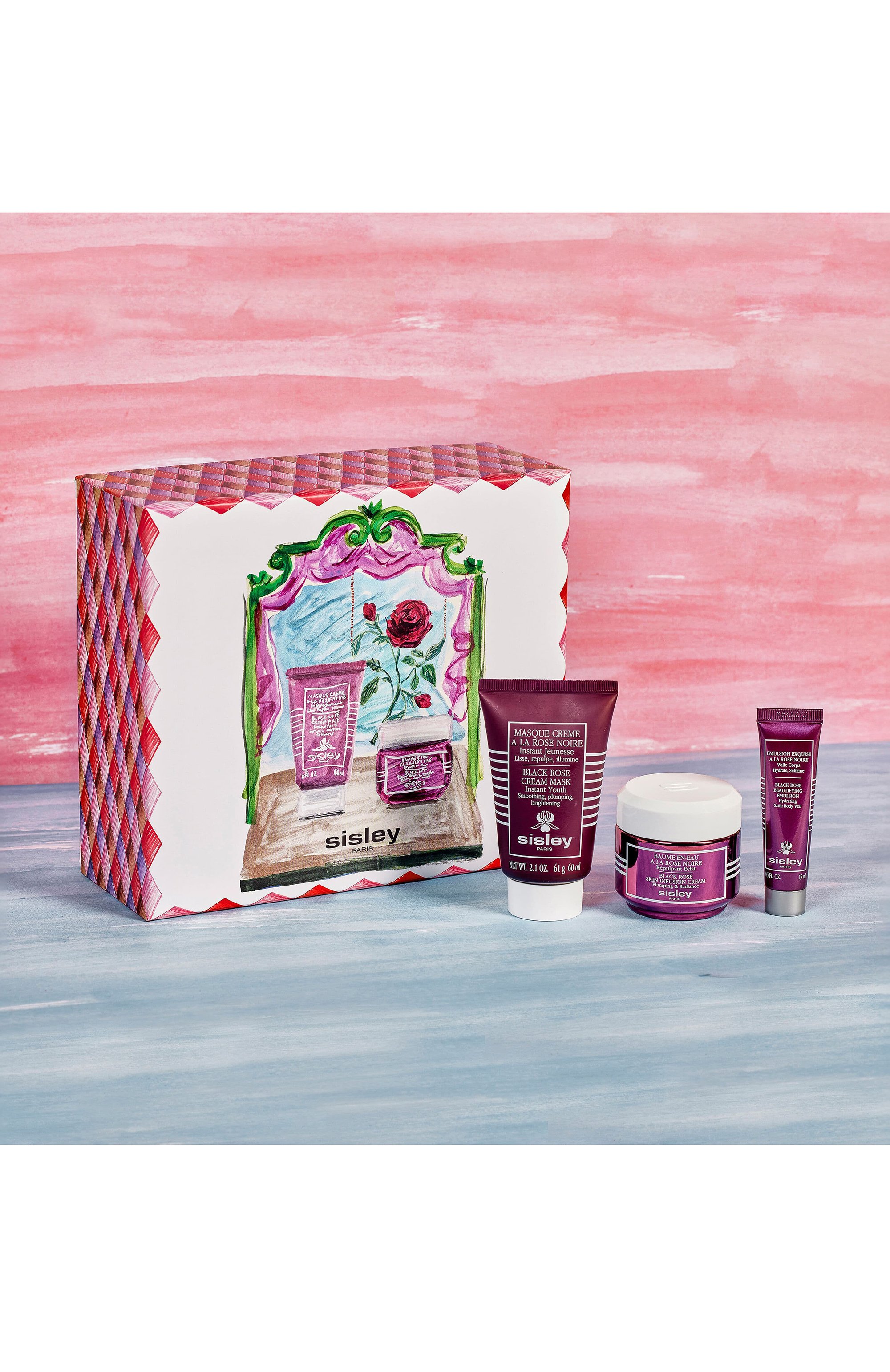 Набор black rose luke edward hall (60+50+15ml) SISLEY бесцветного цвета по цене 39990 руб., арт. 132031, фото 2 Набор black rose luke edward hall (60+50+15ml) SISLEY, арт. 132031, фото 2