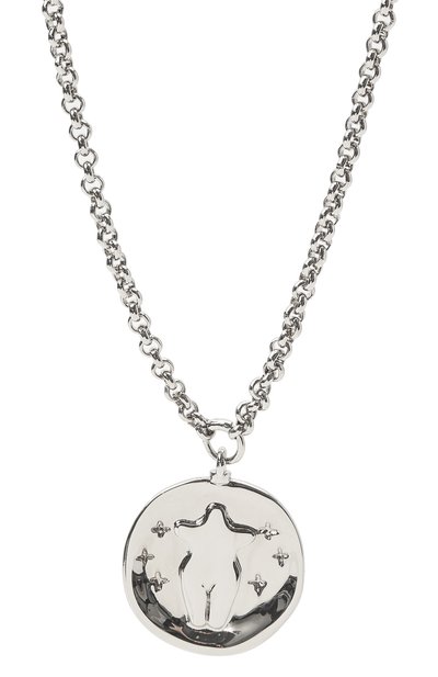 Колье CHLOÉ серебряного цвета по цене 43950 руб., арт. CHC19AF012CB8, фото 2 Колье CHLOÉ, арт. CHC19AF012CB8, фото 2