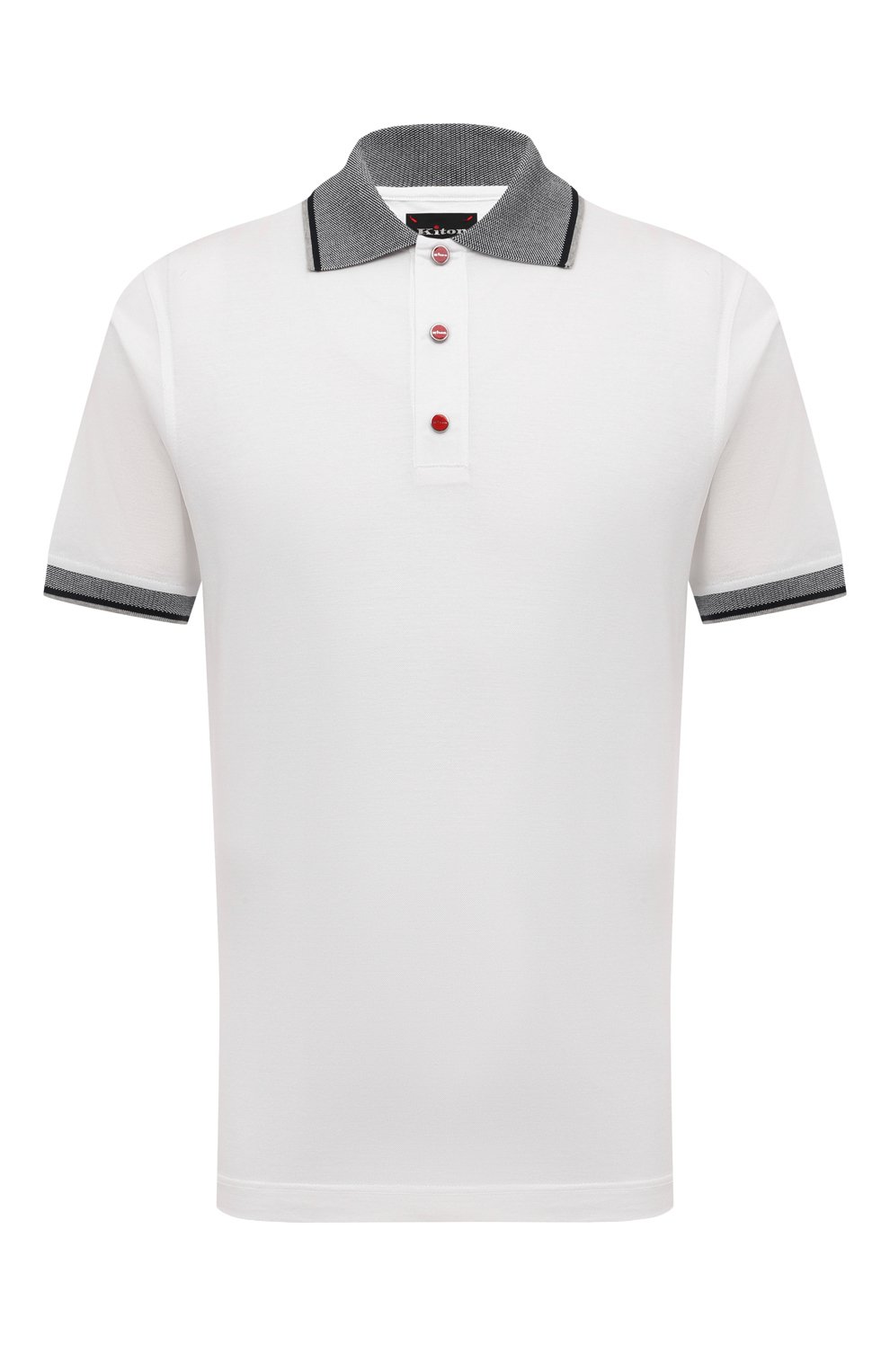 Хлопковое поло KITON, арт. UMK1265V4, фото 1