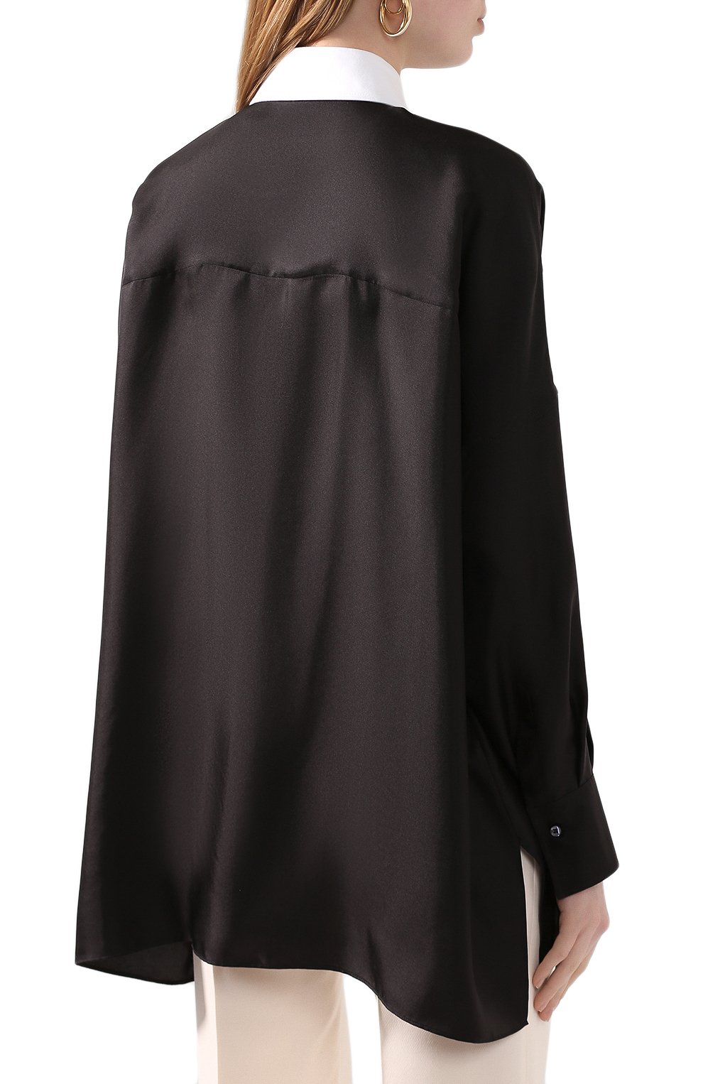 Шелковая рубашка BRUNELLO CUCINELLI, арт. MB953N0806, фото 4