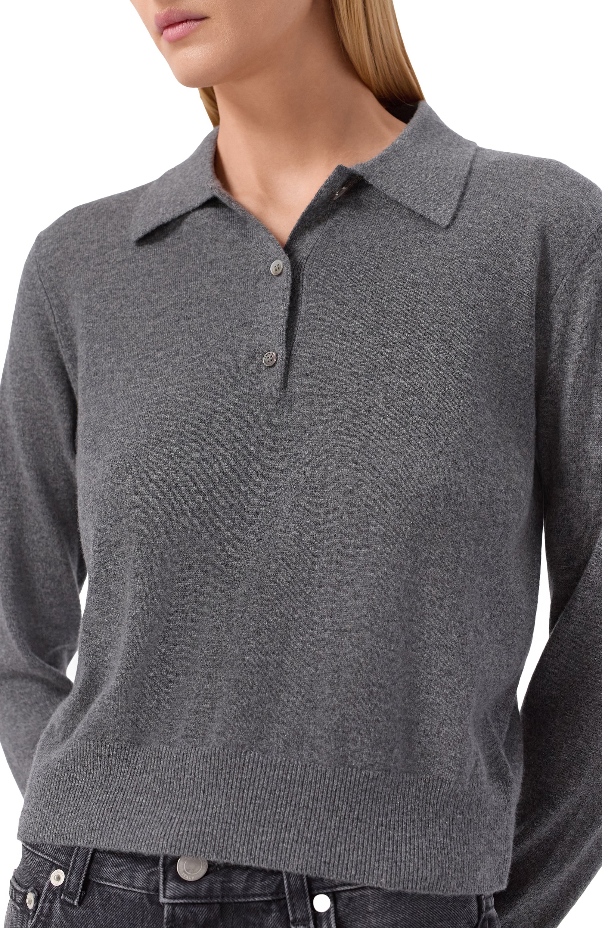 Кашемировое поло ARCH4, арт. KNJP25349, фото 5