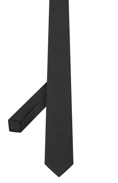 Шелковый галстук DOLCE & GABBANA черного цвета по цене 28050 руб., арт. GT149E/GK062, фото 3 Шелковый галстук DOLCE & GABBANA, арт. GT149E/GK062, фото 3