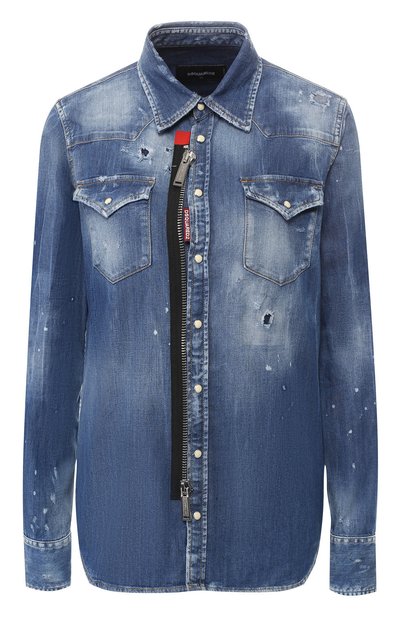 Женская джинсовая рубашка DSQUARED2, арт. S75DL0623/S30341