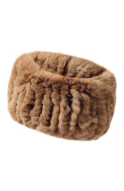 Меховой ободок из кролика YVES SALOMON, арт. 23WAA100XXKREX, фото 3