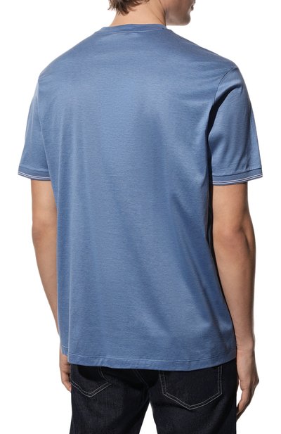 Хлопковая футболка PAUL&SHARK, арт. 22411083, фото 4