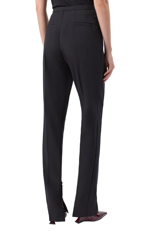 Шерстяные брюки Dries Van Noten 252-010951-2249 Чёрный  252-010951-2249 Фото 4