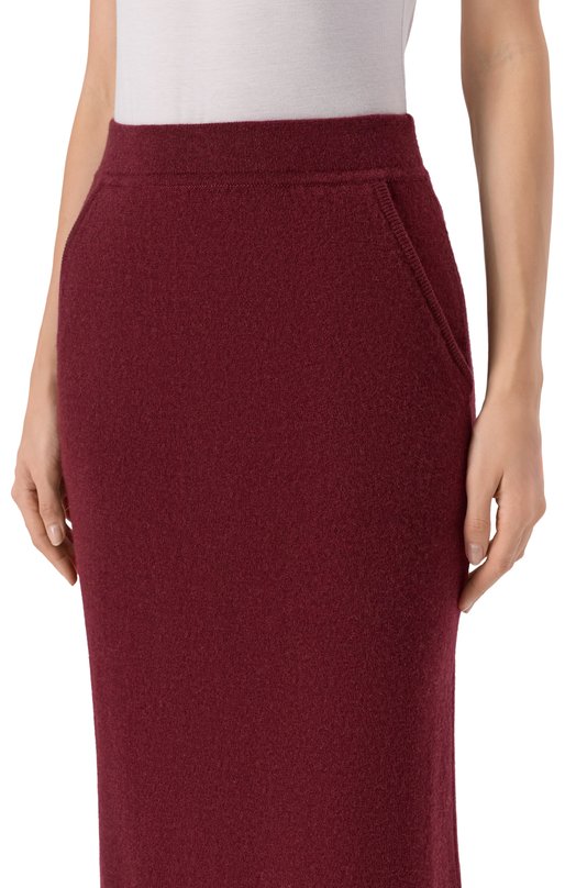 Кашемировая юбка MVST M25.1MW.K413 Бордовый  M25.1MW.K413 Фото 5