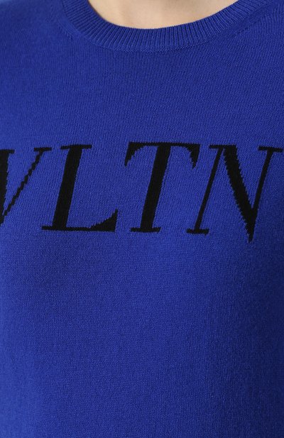 Пуловер из смеси шерсти и кашемира с логотипом бренда VALENTINO, арт. QB3KC10546T, фото 5