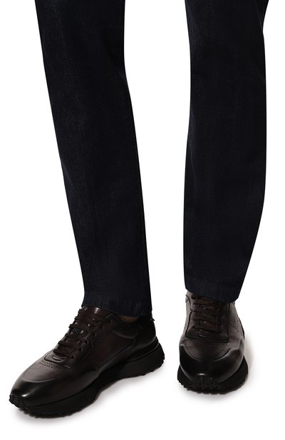 Кожаные кроссовки keynes OFFICINE CREATIVE, арт. KEYNES/001/AER0 GUANTERIA, фото 3