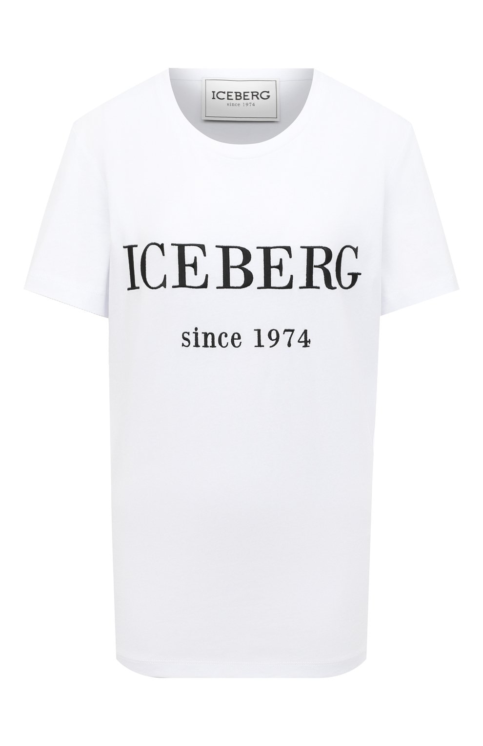 Хлопковая футболка ICEBERG, арт. 20I I2P0/F09A/6301, фото 1