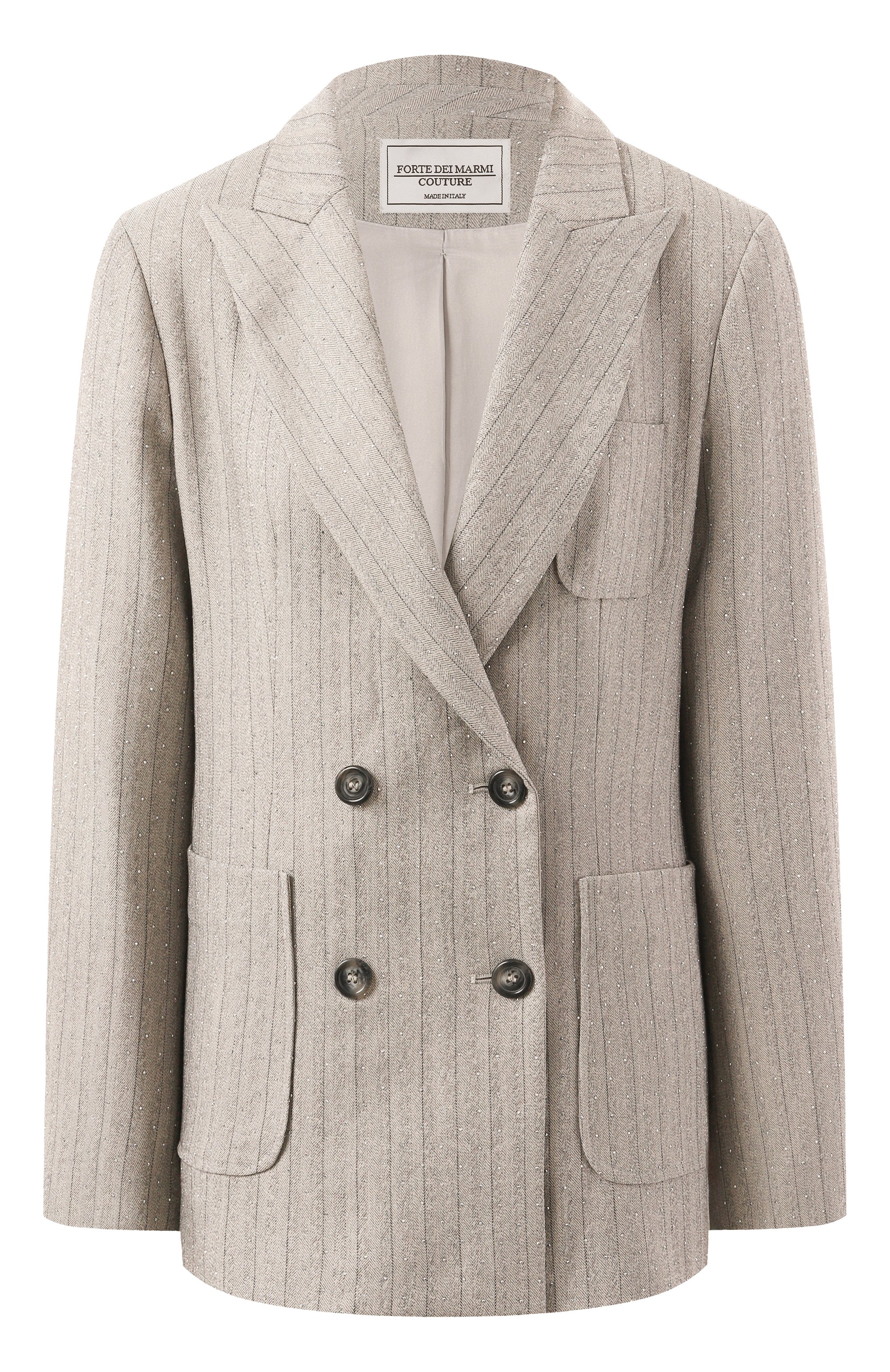 Жакет с отделкой стразами FORTE DEI MARMI COUTURE, арт. 24WF3407, фото 1