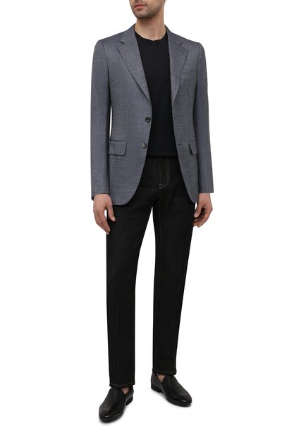 Кожаные лоферы MORESCHI, арт. 43728/ED/GUANT0/F.ESTATE, фото 2