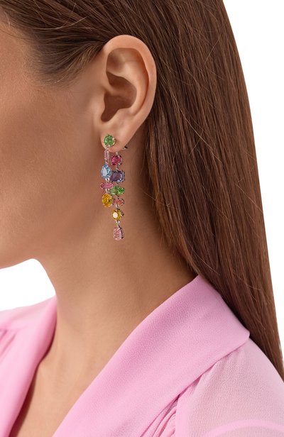 Серьги gema SWAROVSKI разноцветного цвета по цене 29950 руб., арт. 5656417, фото 2 Серьги gema SWAROVSKI, арт. 5656417, фото 2