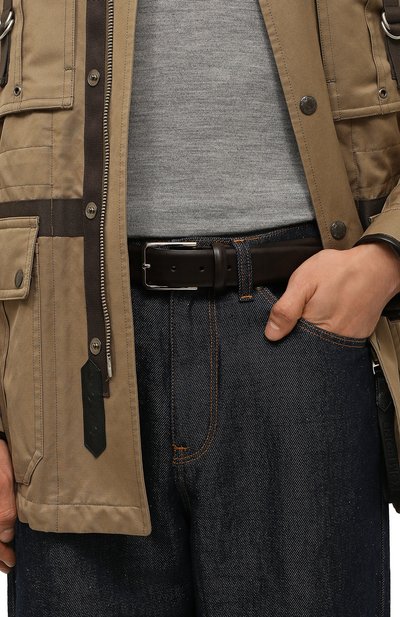 Кожаный ремень SANTONI, арт. CM35VS003B91E0BRT53, фото 2