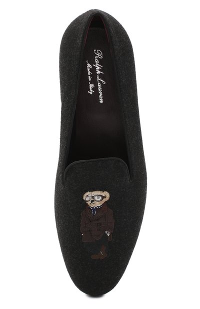 Текстильные лоферы RALPH LAUREN, арт. 815815811, фото 5