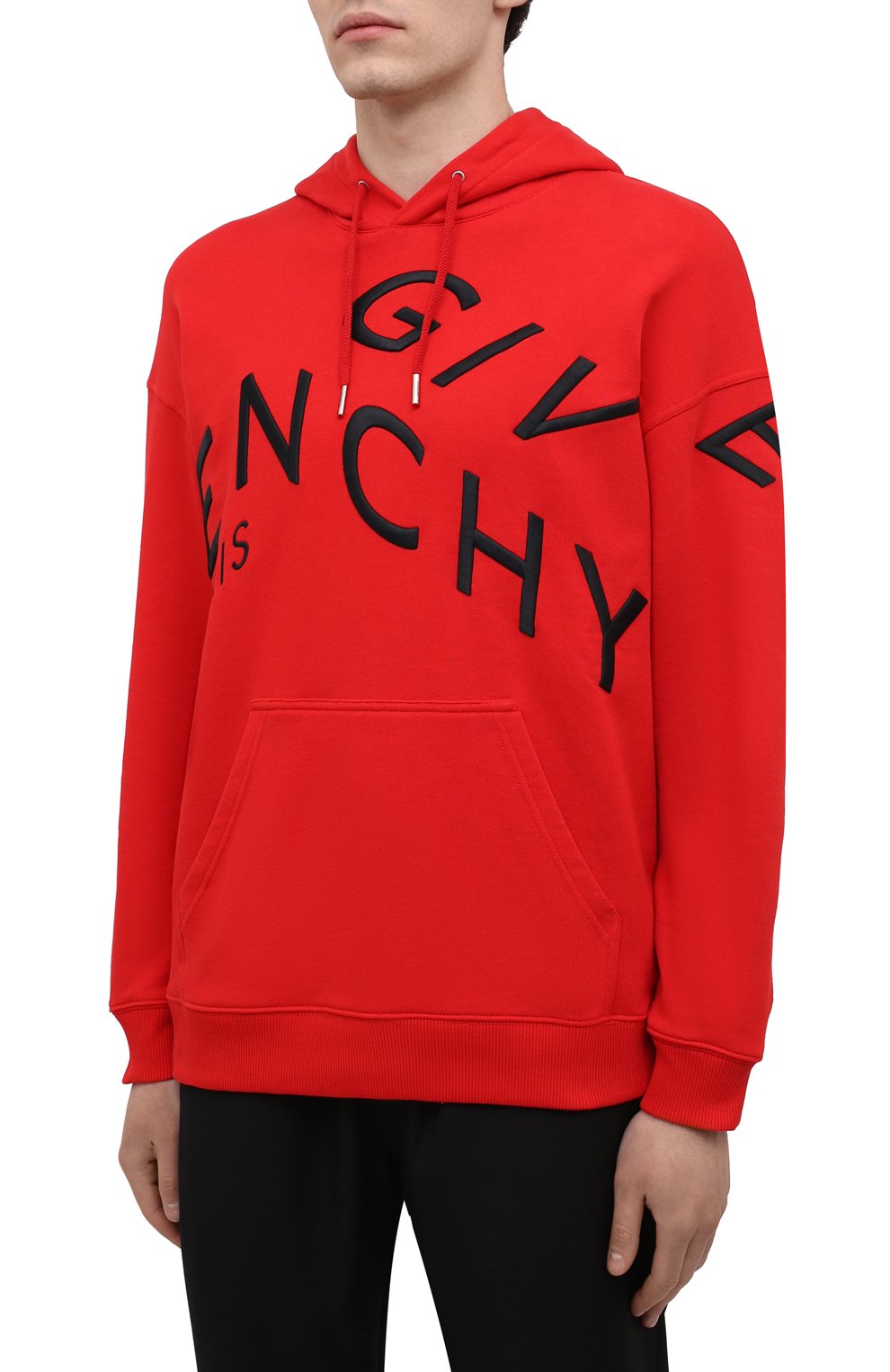 Хлопковое худи GIVENCHY, арт. BMJ07G30AF, фото 3