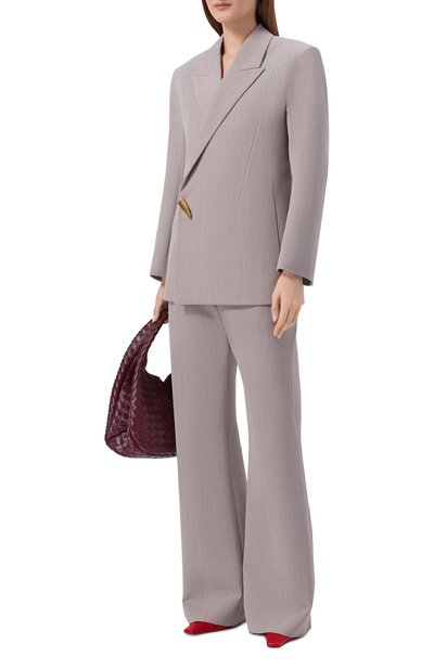 Шерстяные брюки BOTTEGA VENETA, арт. 852948/V6DE0, фото 2