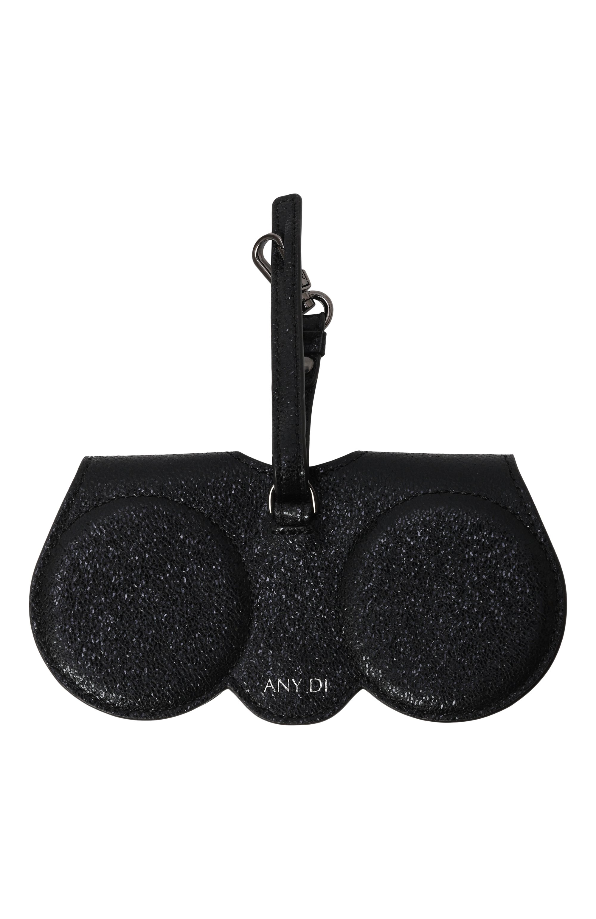 Кожаный футляр для очков ANY DI, арт. SP101602 BLACK METALLIC, фото 2