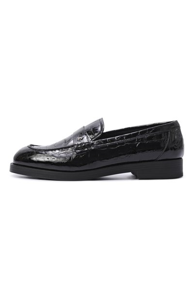 Кожаные лоферы ivy JIMMY CHOO, арт. IVY L0AFER/CBH, фото 4