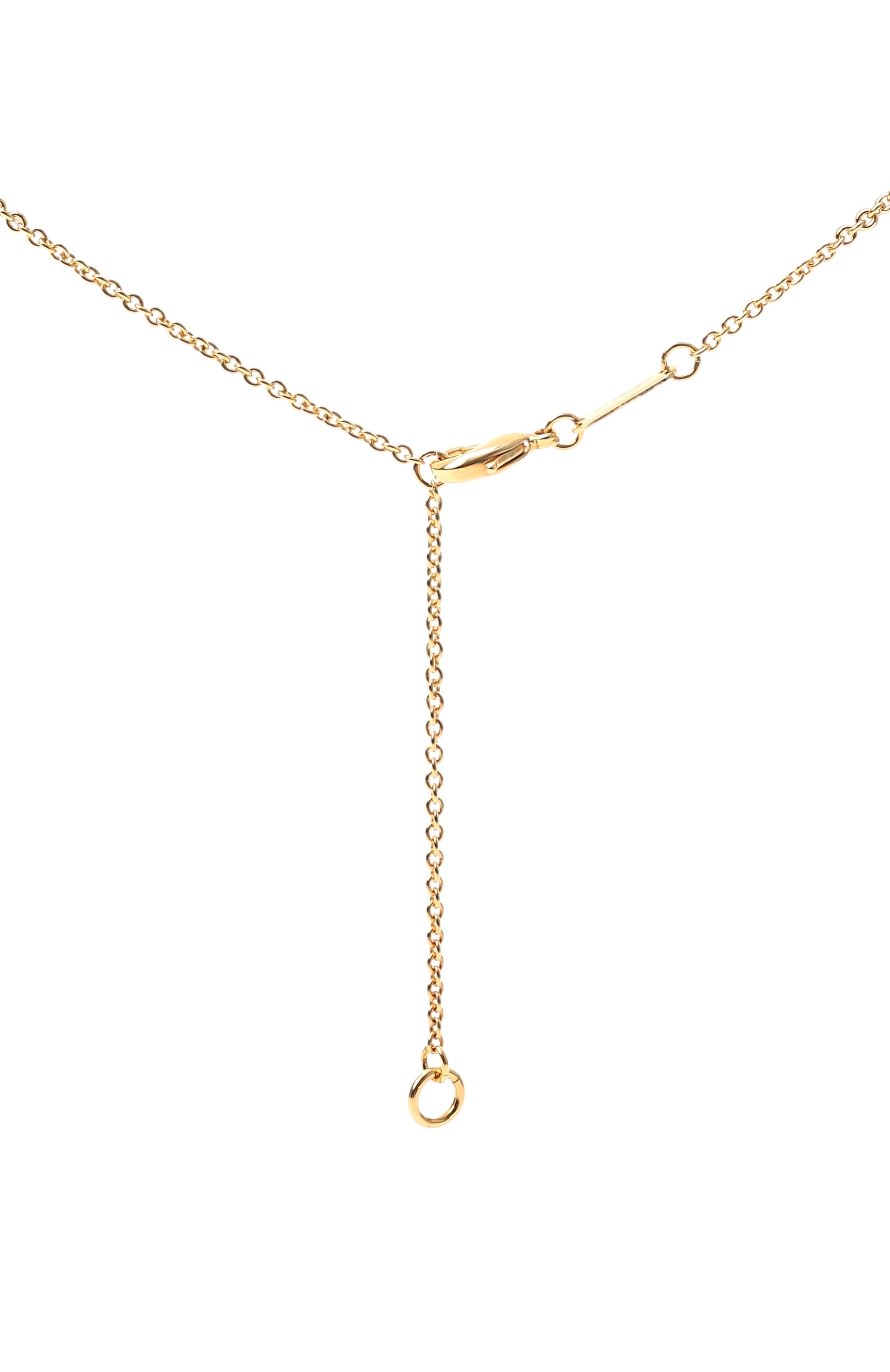 Подвеска на цепочке DOLCE & GABBANA золотого цвета по цене 64550 руб., арт. WNR8S4/W1111, фото 4 Подвеска на цепочке DOLCE & GABBANA, арт. WNR8S4/W1111, фото 4