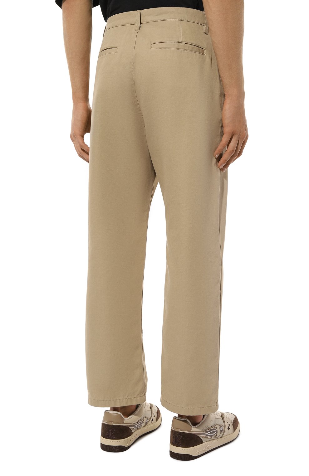 Хлопковые брюки PALM ANGELS, арт. PMCG005F24FAB001, фото 4