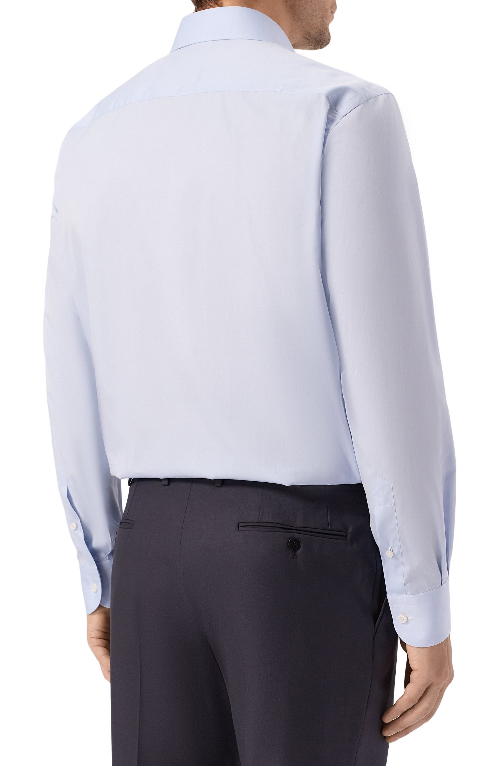 Хлопковая сорочка BRIONI, арт. RCB40M/P90C3, фото 4