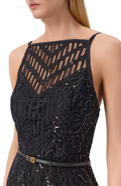 Платье ELIE SAAB черного цвета по цене 899500 руб., арт. D1177NS26/YA063, фото 4 Платье ELIE SAAB, арт. D1177NS26/YA063, фото 4