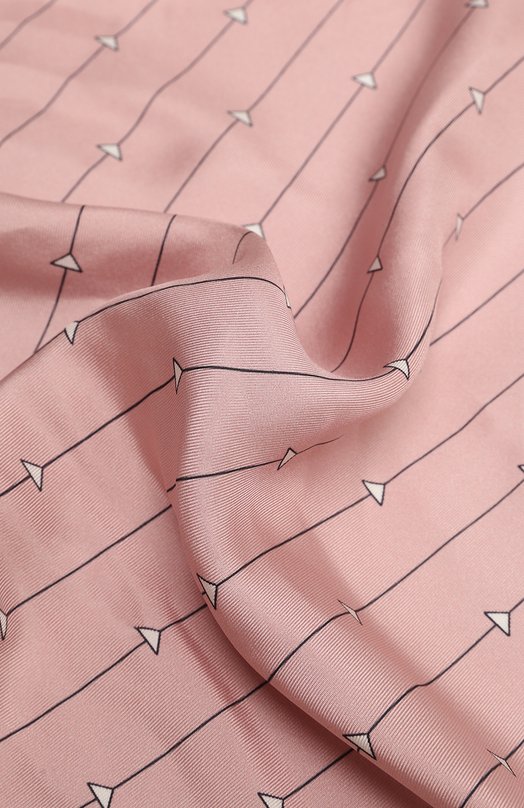 Шелковый платок Prada 1FF036-2DTR-F0V4C Красный  1FF036-2DTR-F0V4C Фото 4