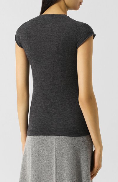 Кашемировая футболка с круглым вырезом LE KASHA, арт. HAITI00, фото 4