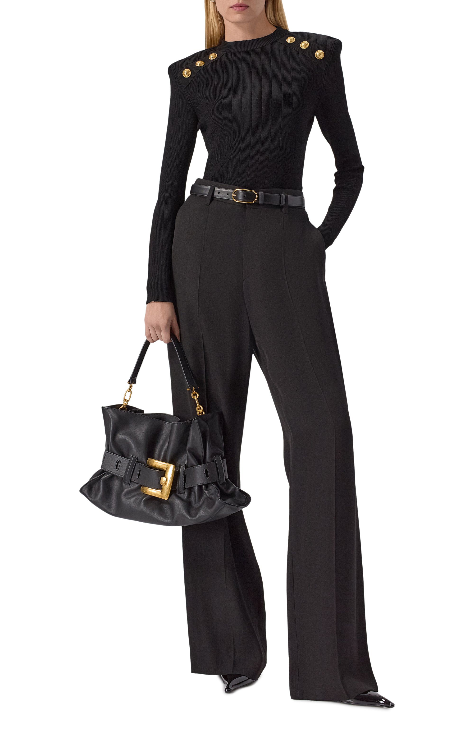 Сумка anthem medium BALMAIN, арт. EN0KK990/LMXL, фото 7