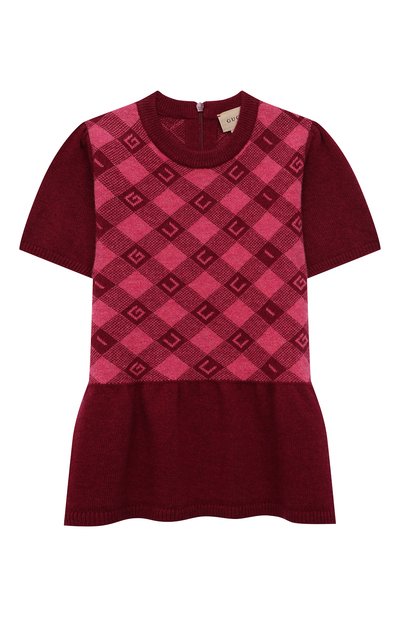 Шерстяное платье GUCCI, арт. 657381/XKBXM