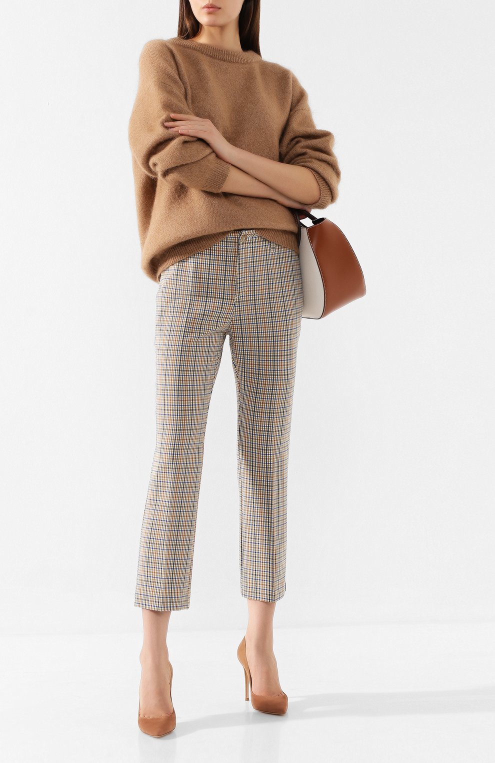 Брюки в клетку BOSS, арт. 50415108, фото 2