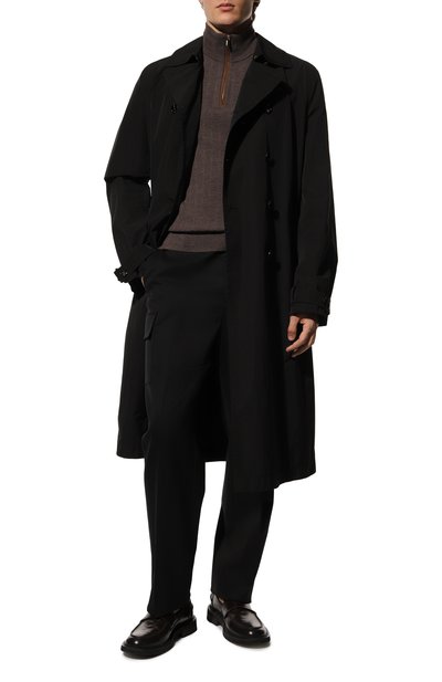 Шерстяной джемпер IL BORGO CASHMERE коричневого цвета по цене 99400 руб., арт. 58-111M0DG0, фото 2 Шерстяной джемпер IL BORGO CASHMERE, арт. 58-111M0DG0, фото 2