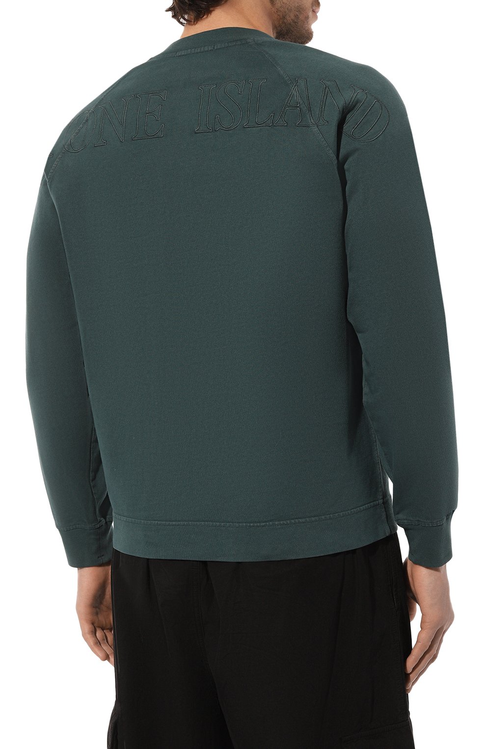 Хлопковый свитшот STONE ISLAND, арт. 781563455V0153, фото 4