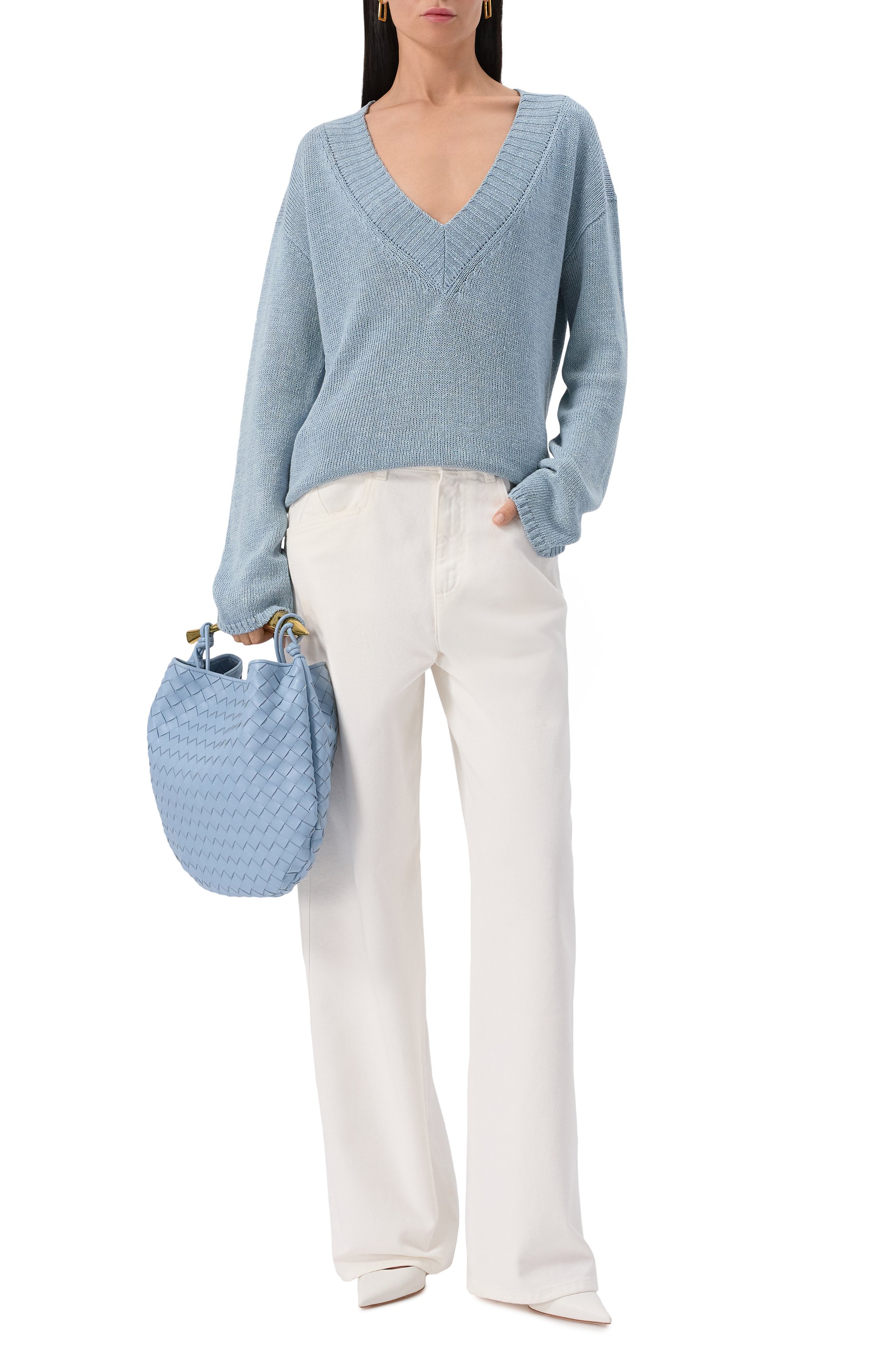 Пуловер изо льна и шелка MVST, арт. WS61-279-01MU, фото 2