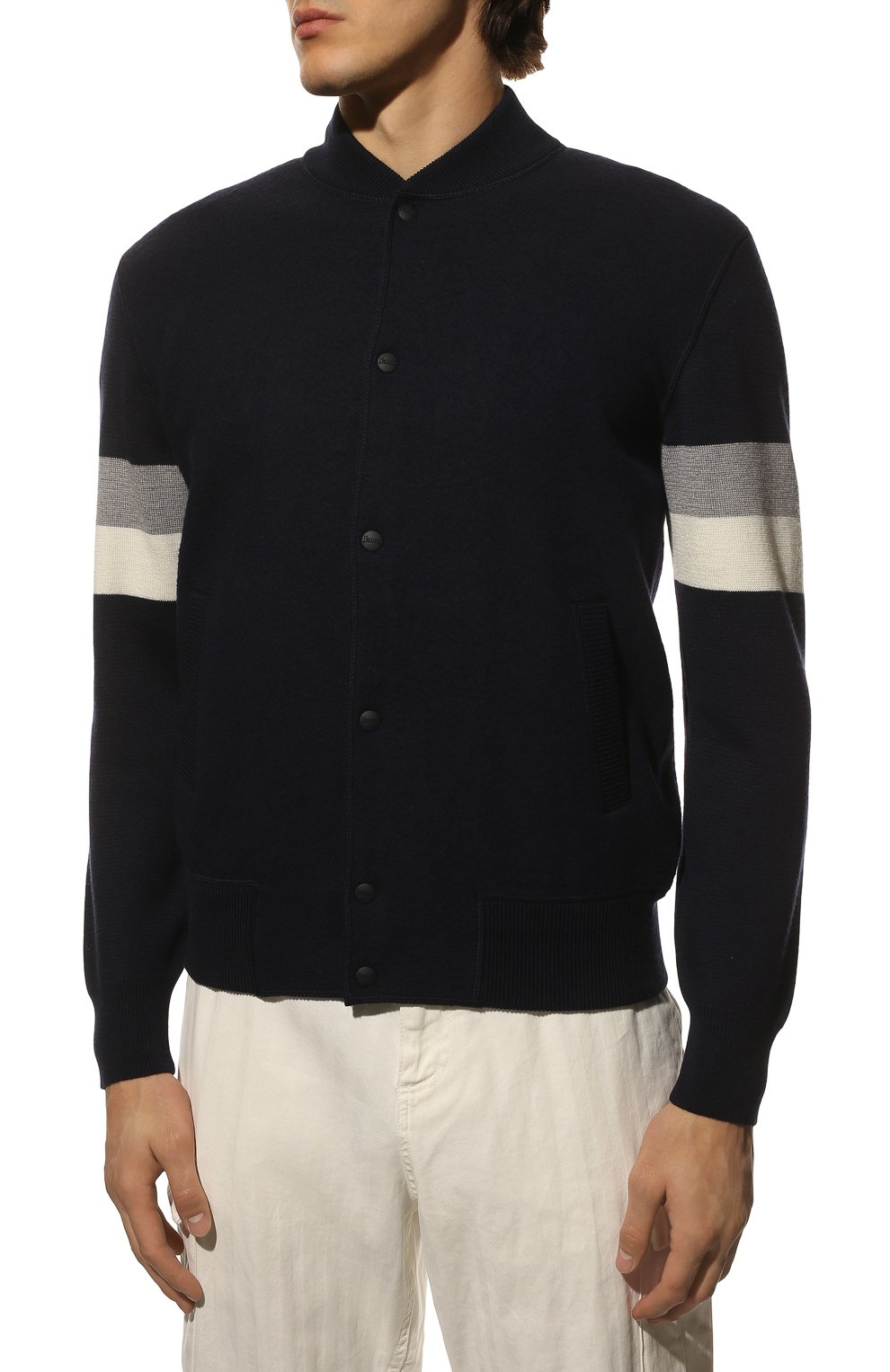 Шерстяной кардиган HERNO, арт. MC00013UR/70097, фото 3