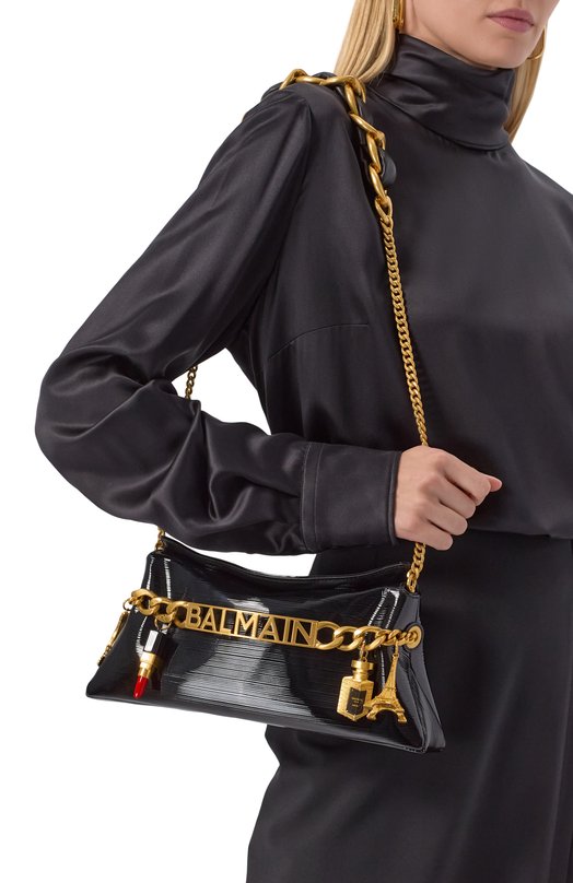 Клатч 1945 Soft Balmain EN0LQ976/LSTV Чёрный  EN0LQ976/LSTV Фото 2