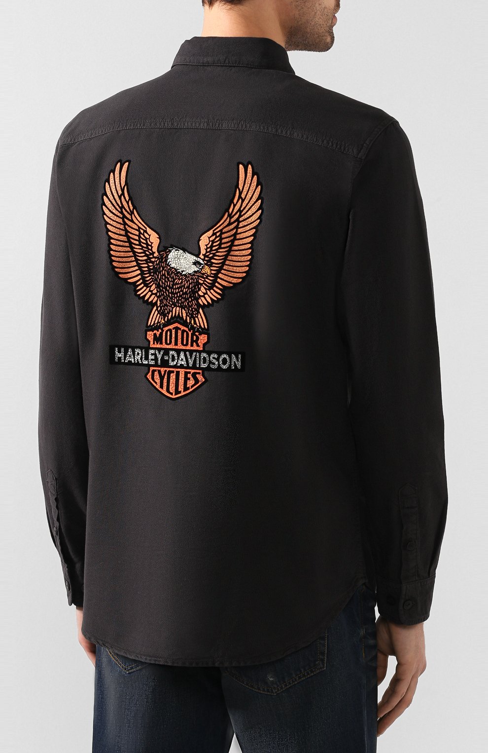 Хлопковая рубашка genuine motorclothes HARLEY-DAVIDSON, арт. 99103-20VM, фото 4