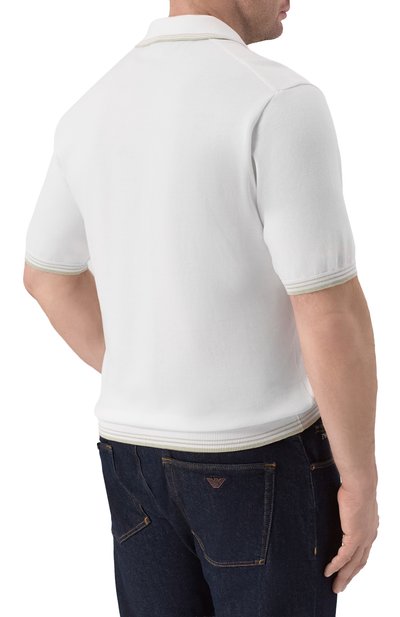 Хлопковое поло PAUL&SHARK, арт. 26411634_001, фото 4