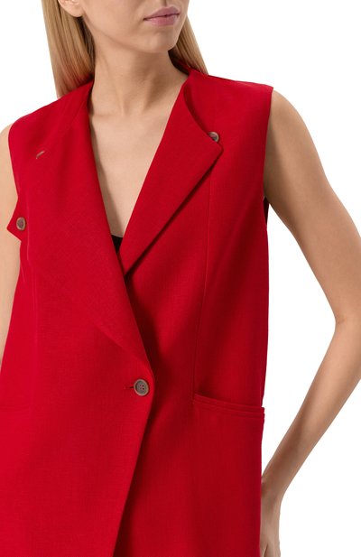 Льняной жилет LORENA ANTONIAZZI, арт. P2502GI07A/4768, фото 5