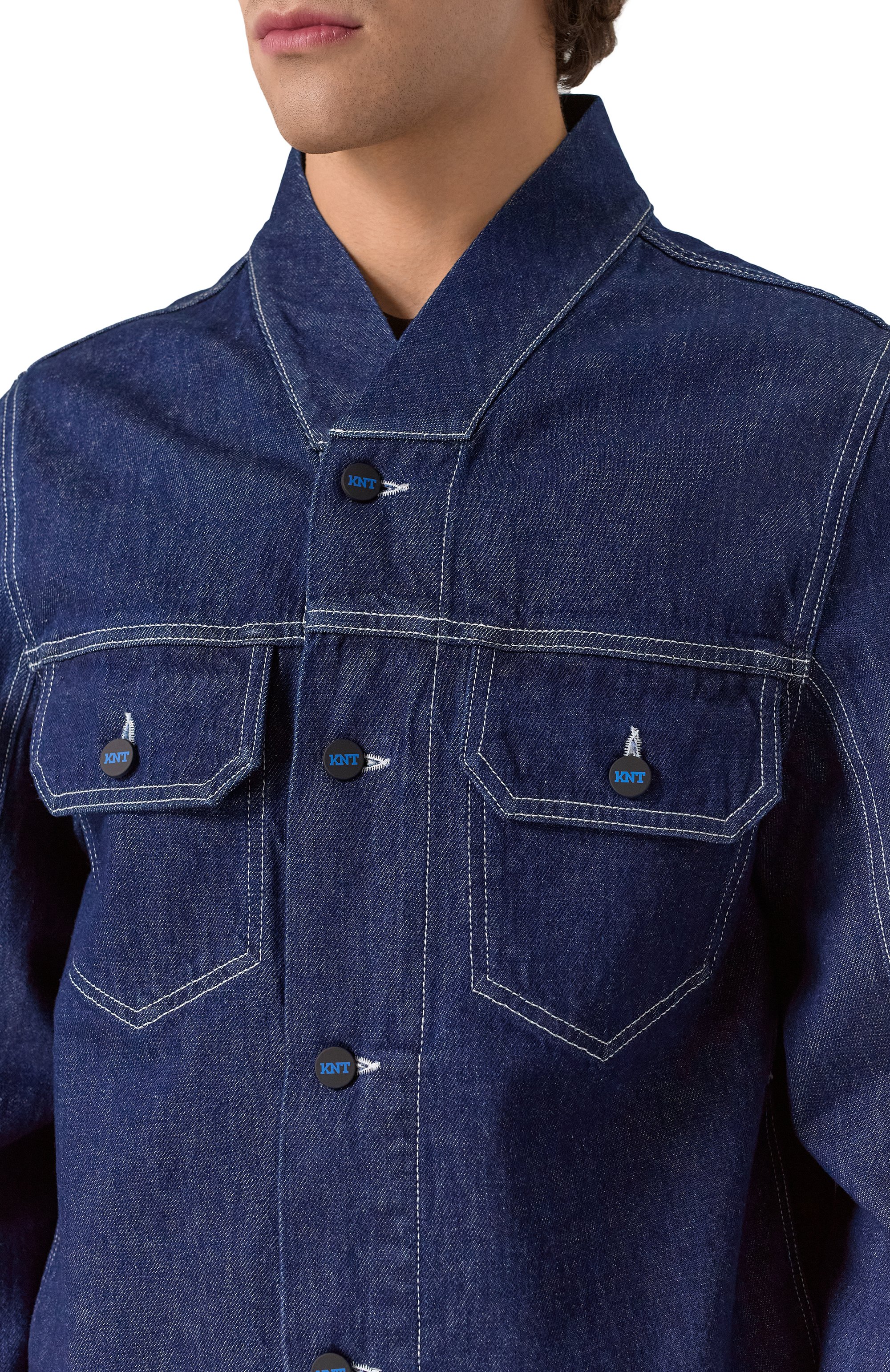 Джинсовая куртка KITON, арт. UGK103K0754F01, фото 5